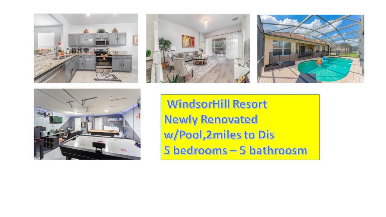 Windsor Hill Cheerful Villa W Pool 2Miles To Dis Orlando Exteriör bild